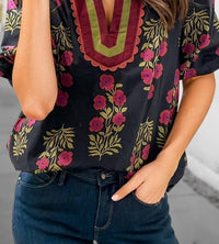 Aapparella - Susanna Floral Top