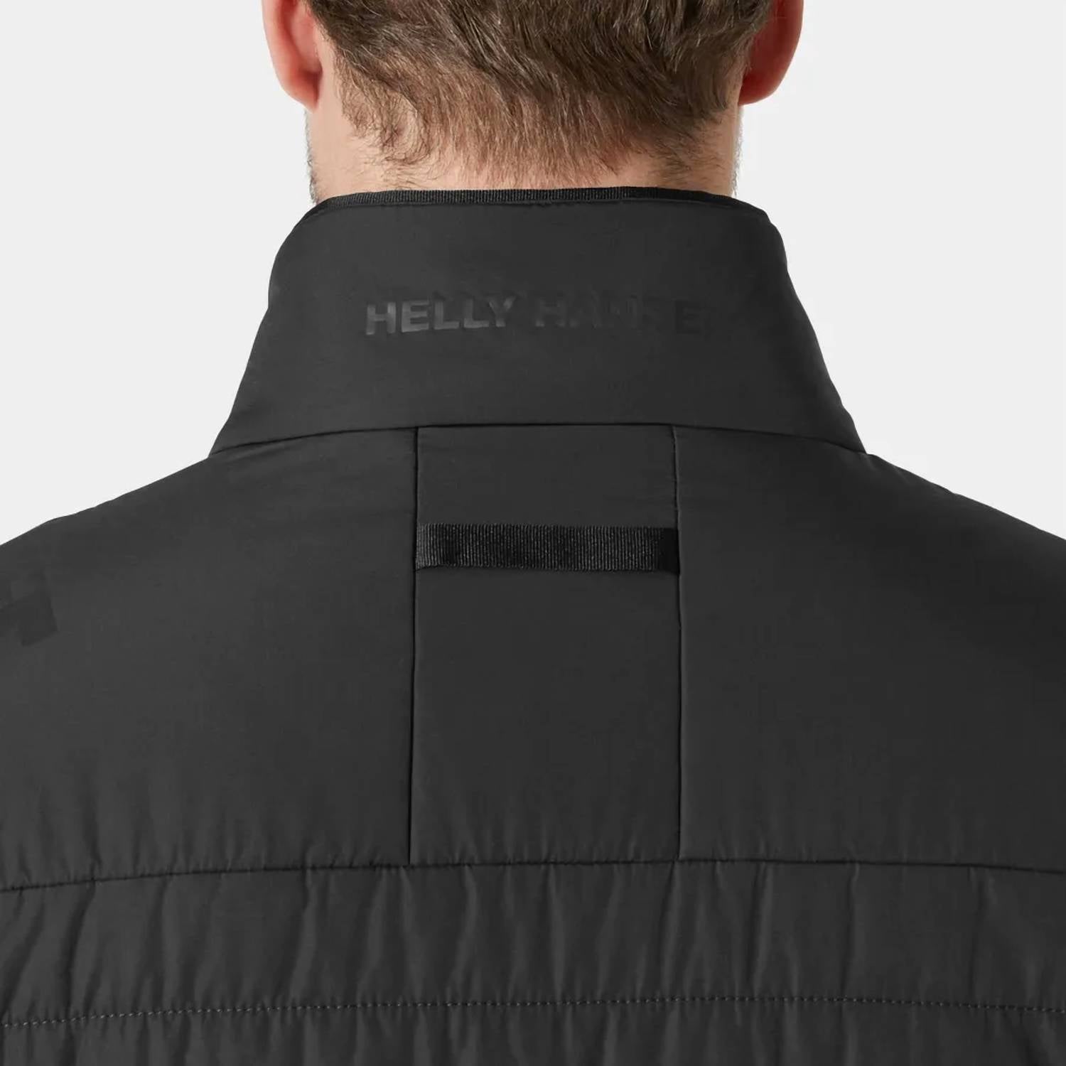 Helly Hansen Men's Insulated Crew Jacket in black - men's jacket - view 4