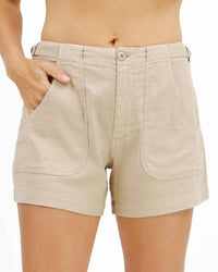 Grace And Lace - Twill Linen Shorts