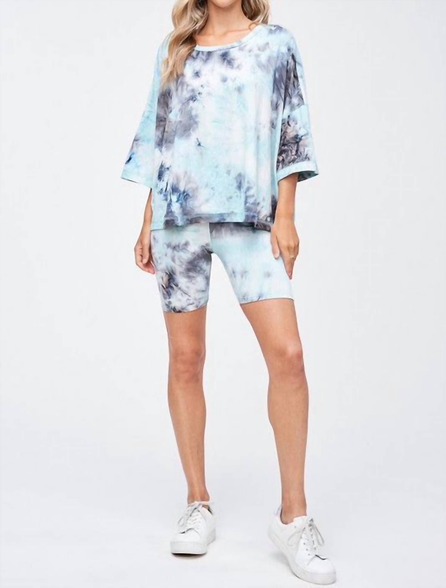 Phil Love - Starlet Tie Dye Shorts Set