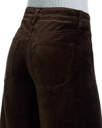 Frame - Le Slim Palazzo Velveteen Pant