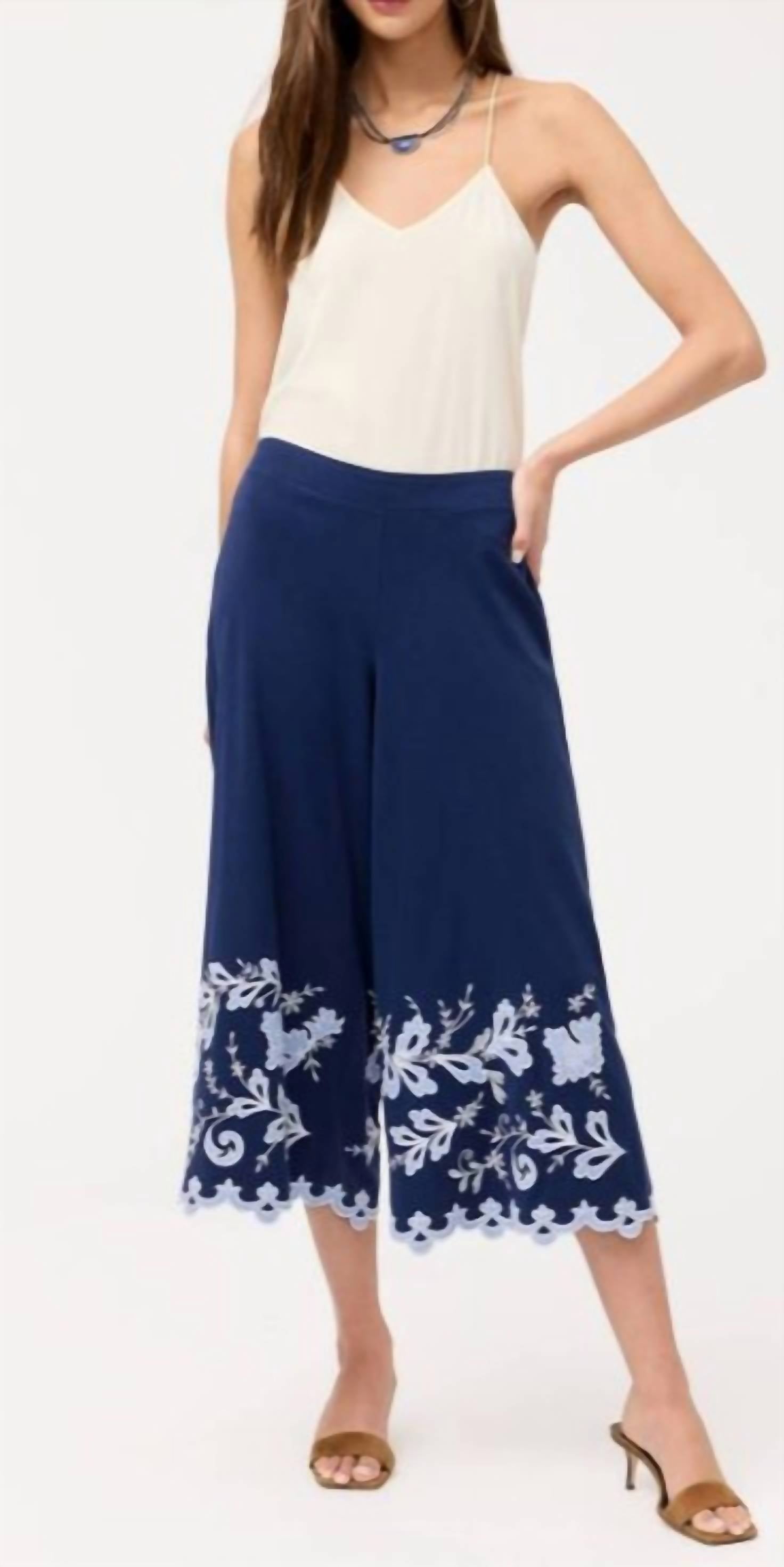 Johnny Was - Addeline Knit culotte pant