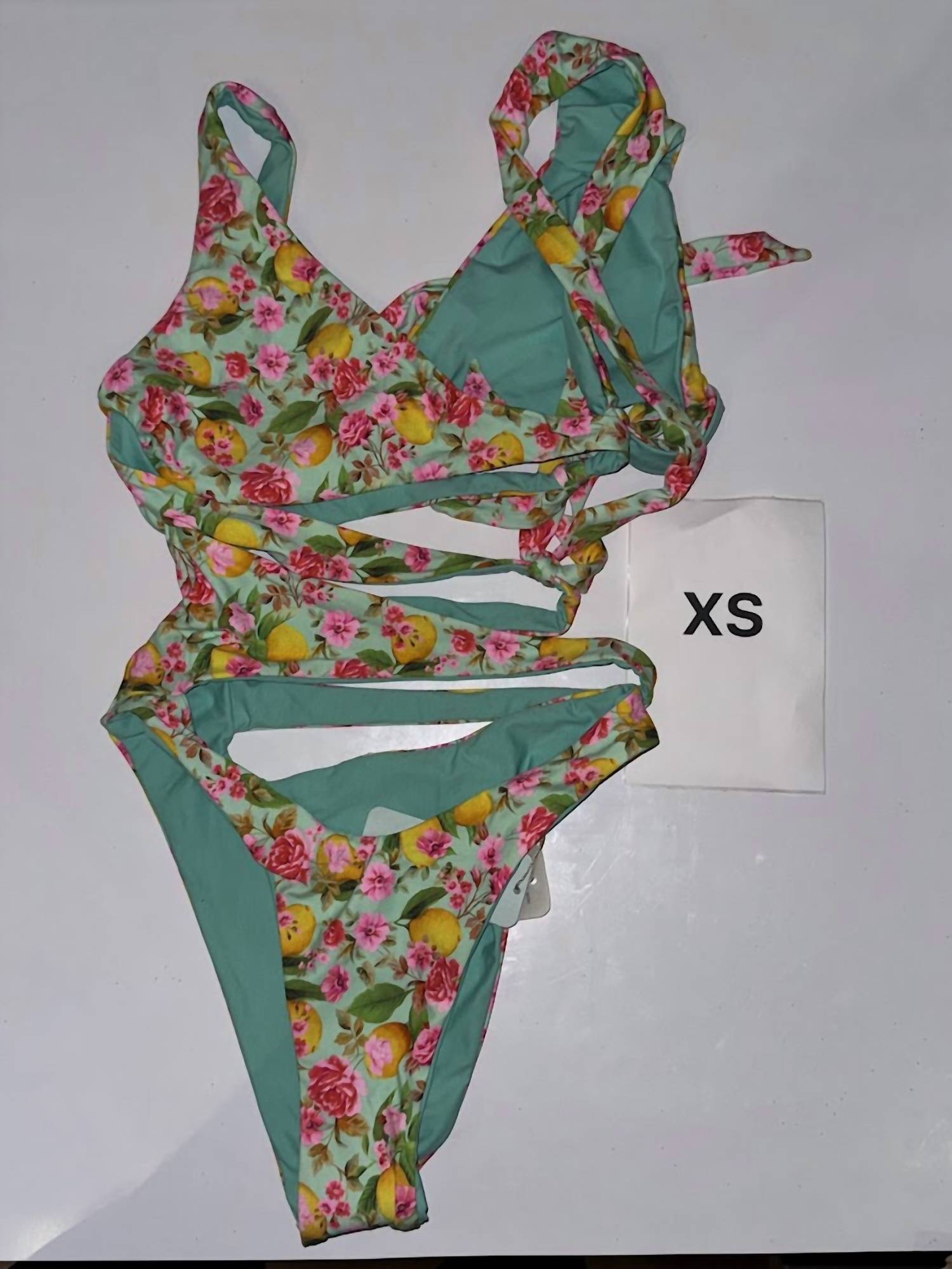 Luli Fama - Knot Bow Tie Side One Piece Swimsuit
