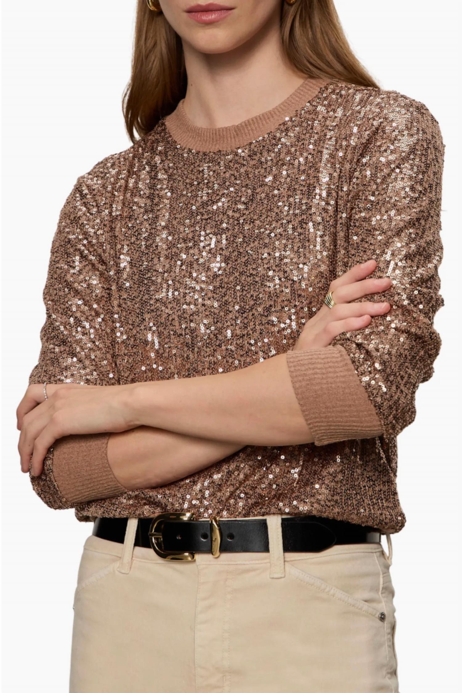 Sanctuary - Relaxed Sparkle Popover Top