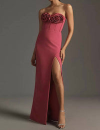 Ml Monique Lhuillier - Women's Stella Strapless Long Dress