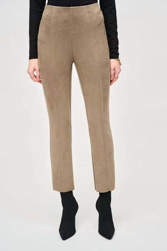 Joseph Ribkoff - Scuba Suede Flared Pants