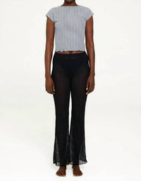 Find Me Now - Ribbed Mesh Legging