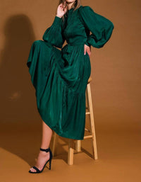 Flying Tomato - Grace Woven Midi Dress