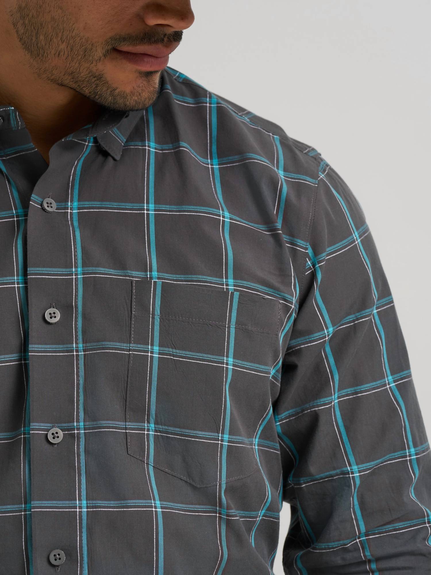 Wrangler - One Pocket Button Down Shirt