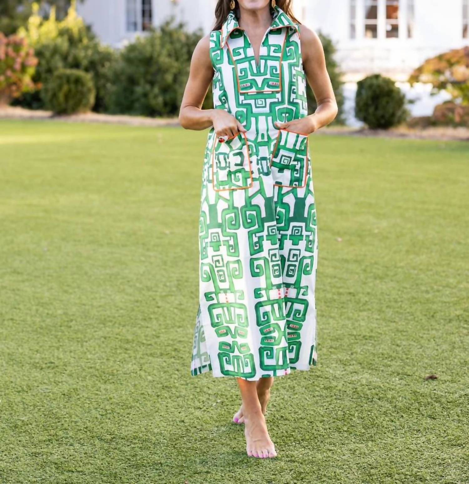 House Of Mbr - Sleeveless Cassidy Long Dress