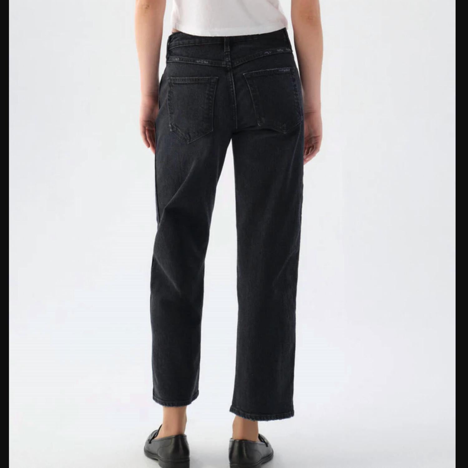 Amo - Billie Wide Straight Leg Jeans