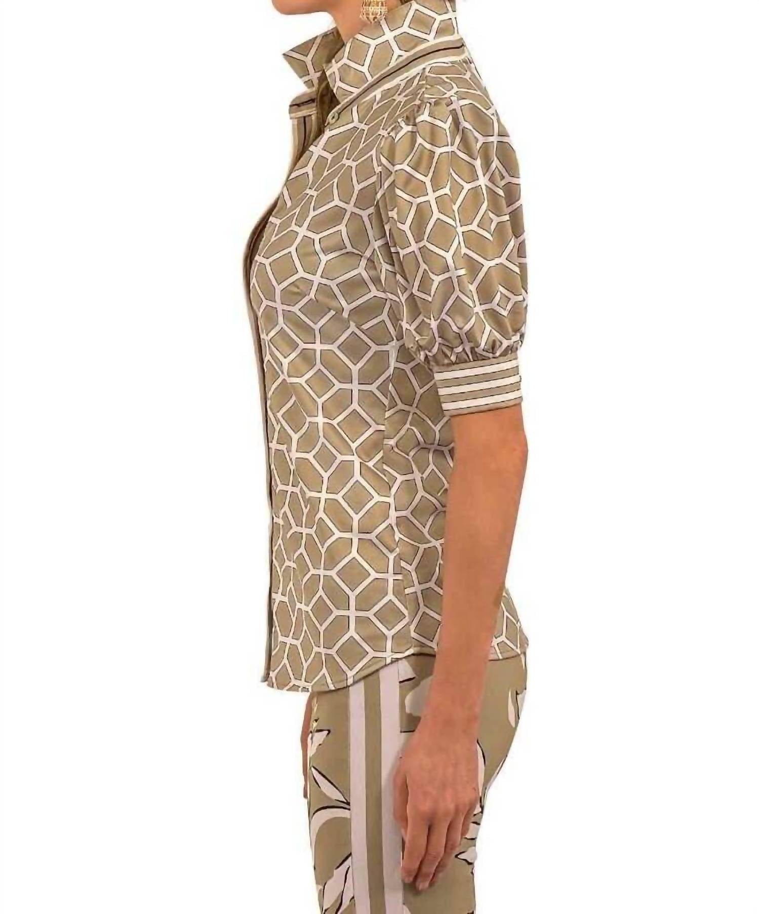 Gretchen Scott - Puff Sleeve Top