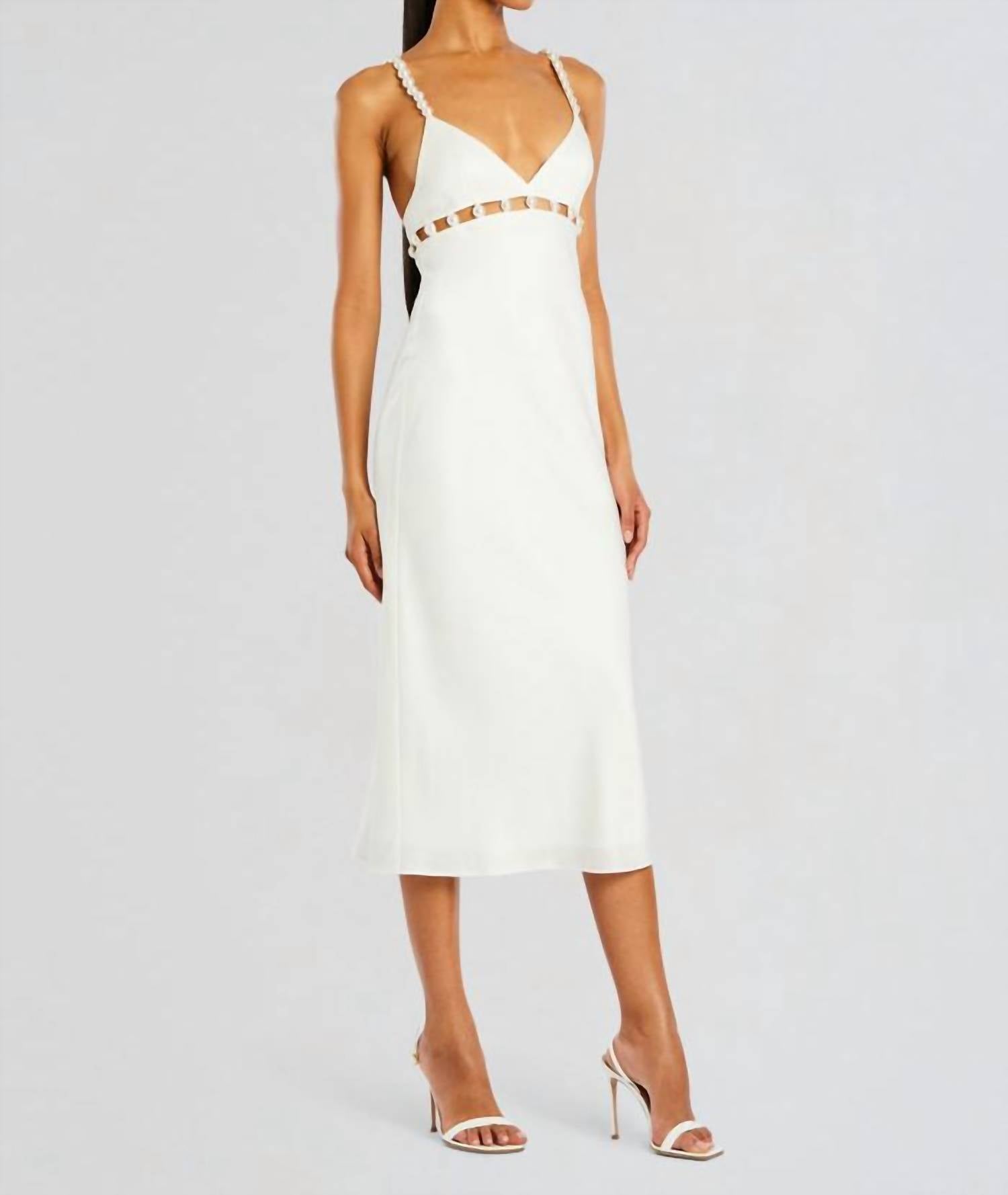 Retrofete - Elodie Pearl Midi Dress