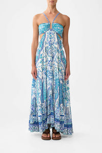 Camilla - Gathered Cut Out Dress