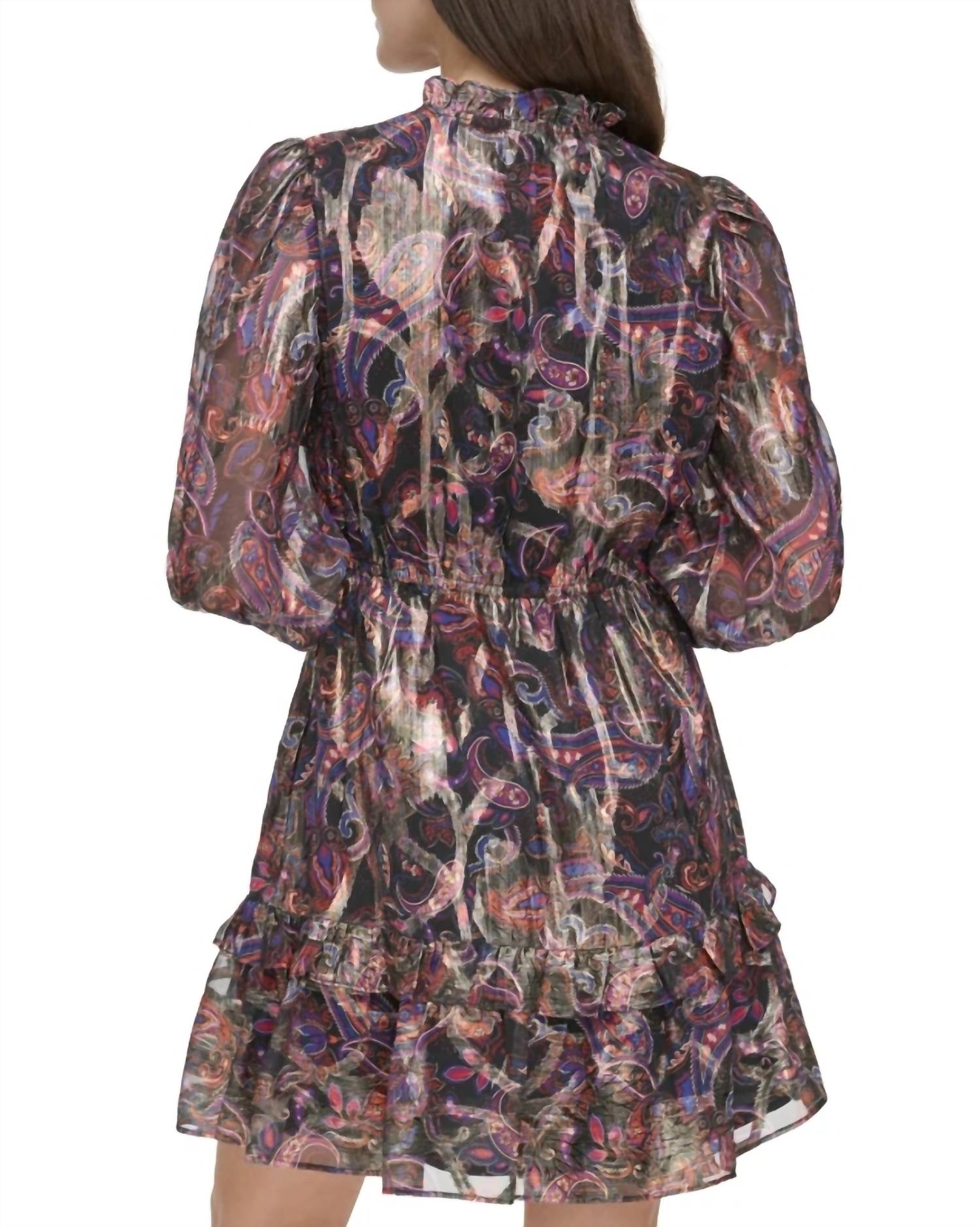Vince Camuto - Floral Paisley Dress