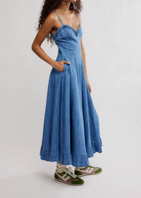 Free People - Another Season Midi Dress