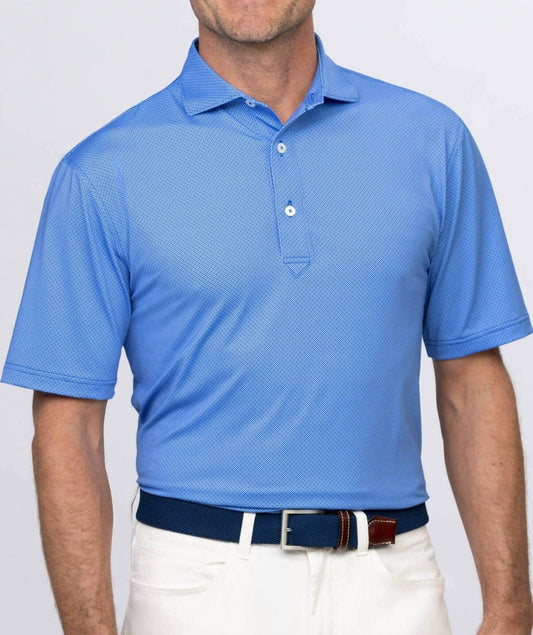 Turtleson - Clarence Mini Diamond Jacquard Polo