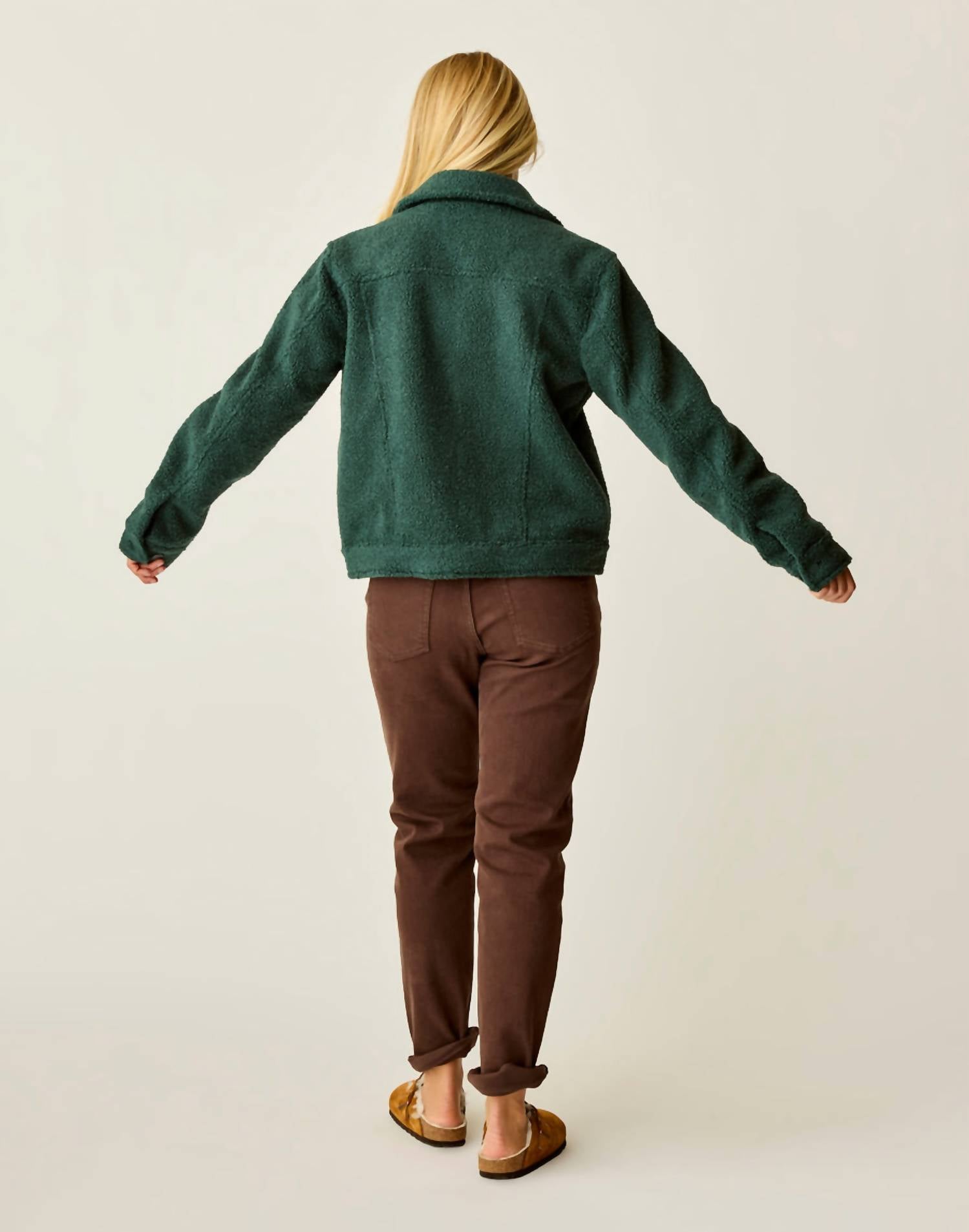 Carve Designs - Rhea Boucle Trucker Jacket