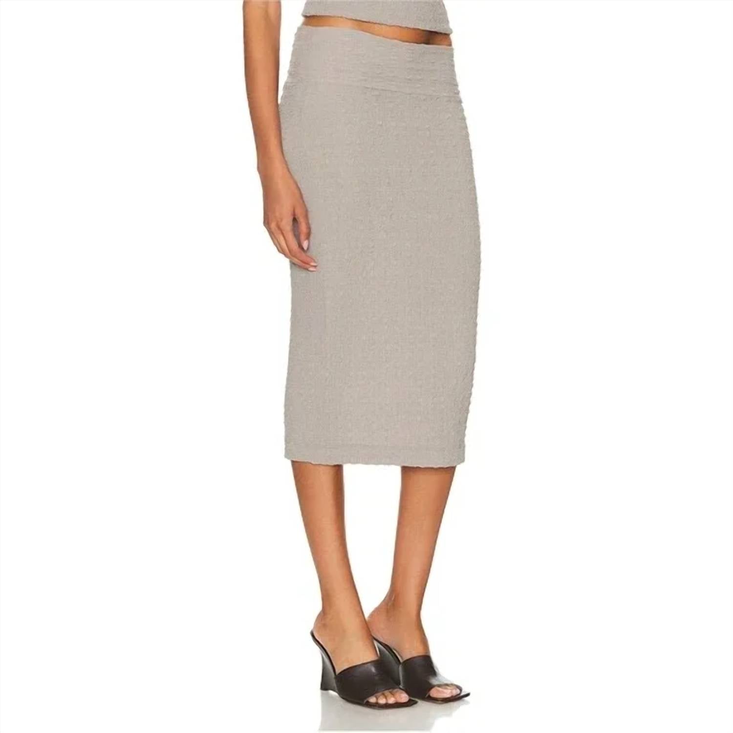 Enza Costa - Puckered Pencil Skirt