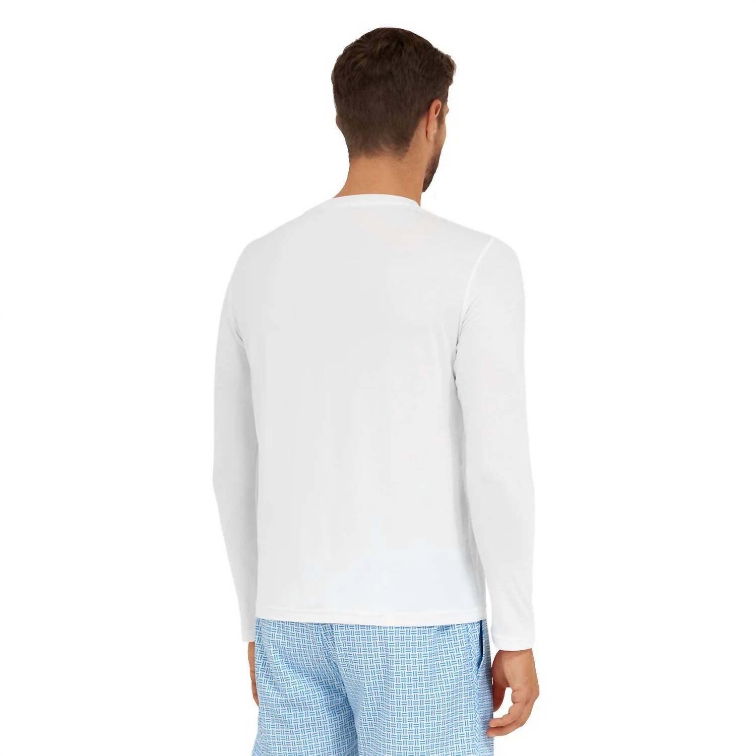 Somewhere Sunny - Men's Upf 50+ Bamboo Everyday Long Sleeve Top