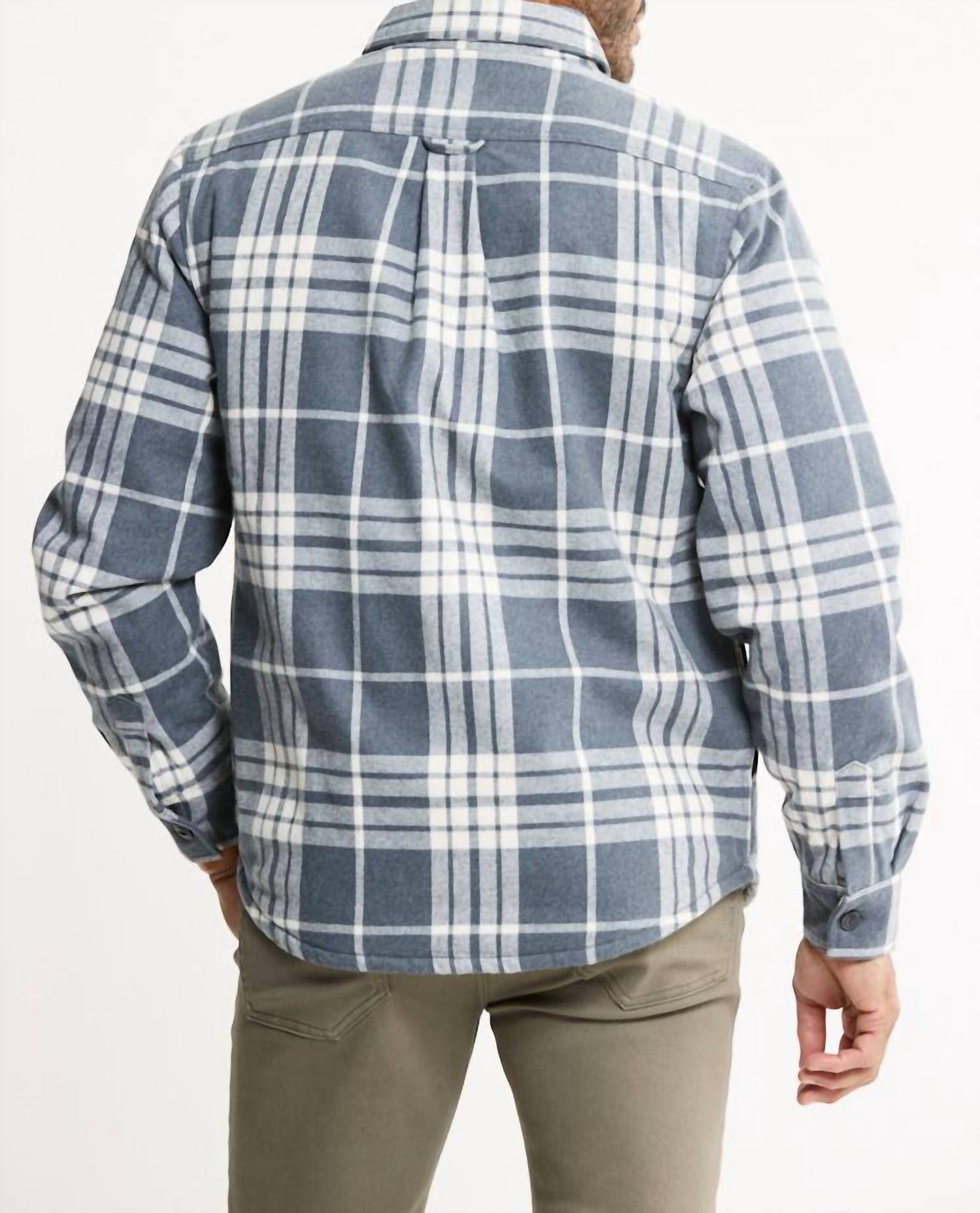 Jachs New York - Sherpa Lined Flannel Shirt Jacket