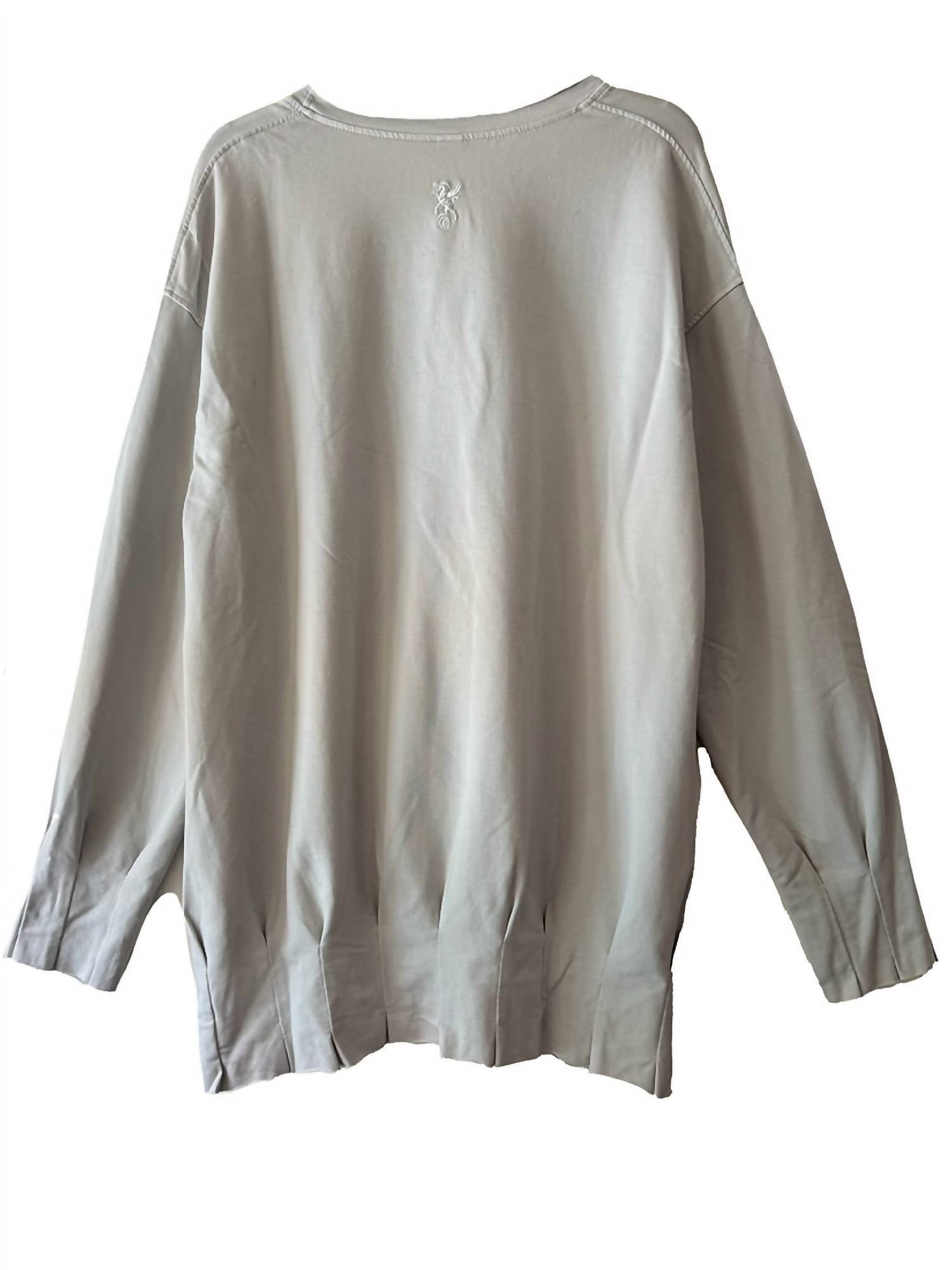 European Culture - Pleated Sweatshirt