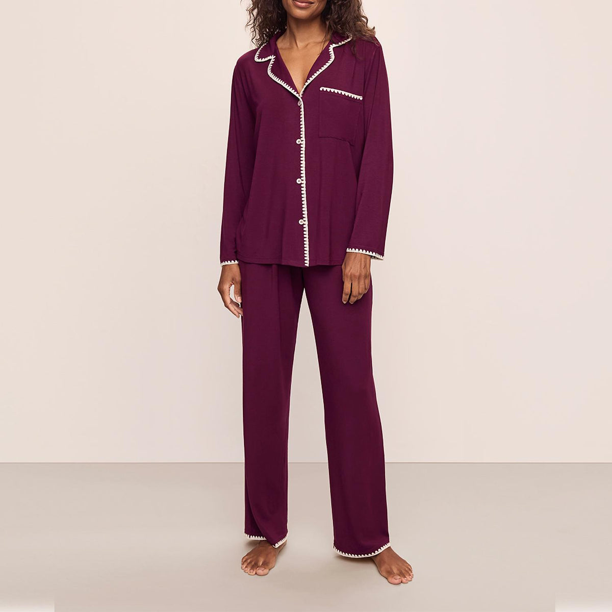 Eberjey - Frida Modal Long Pajama Set