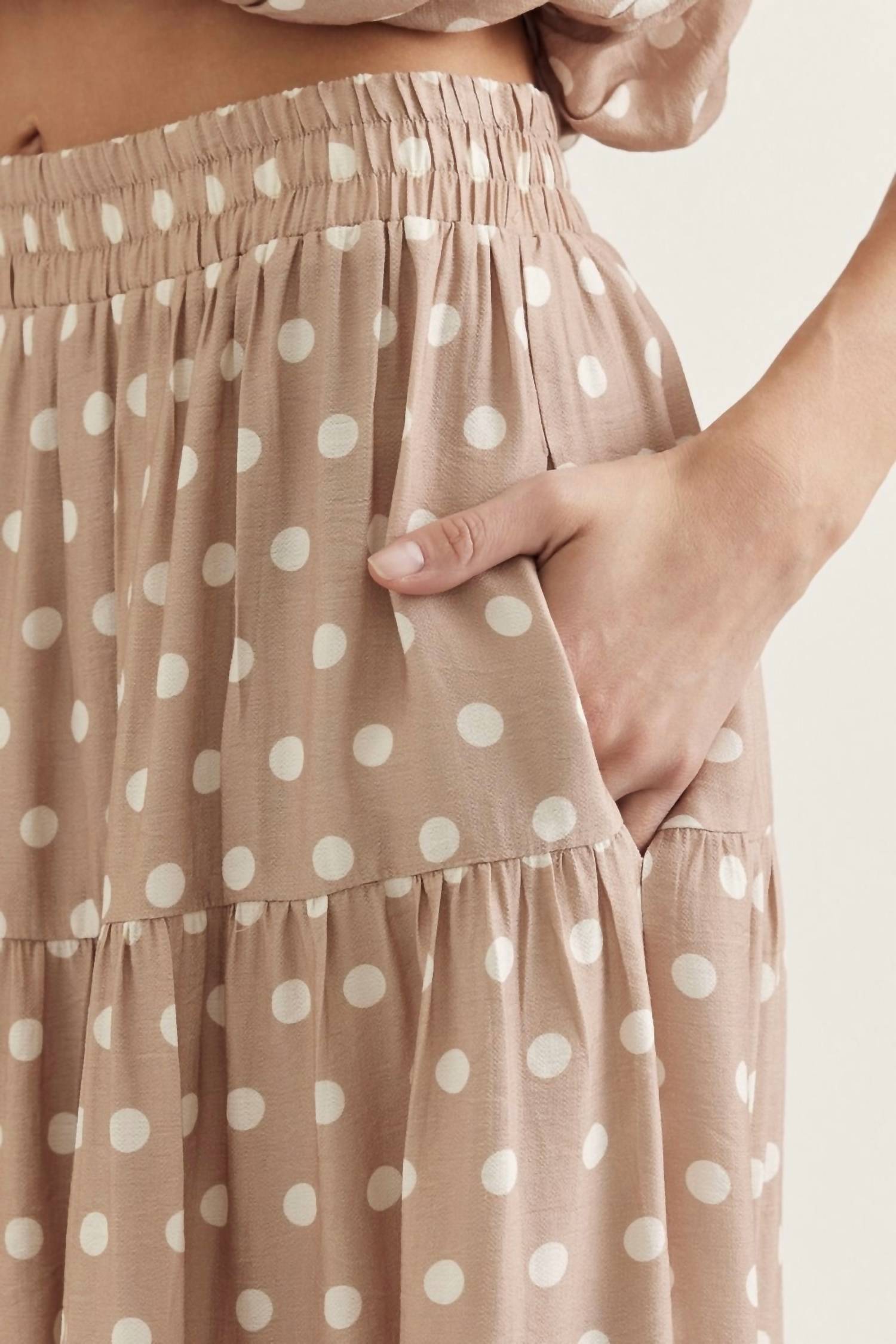Entro - Love Polka Dot Skirt