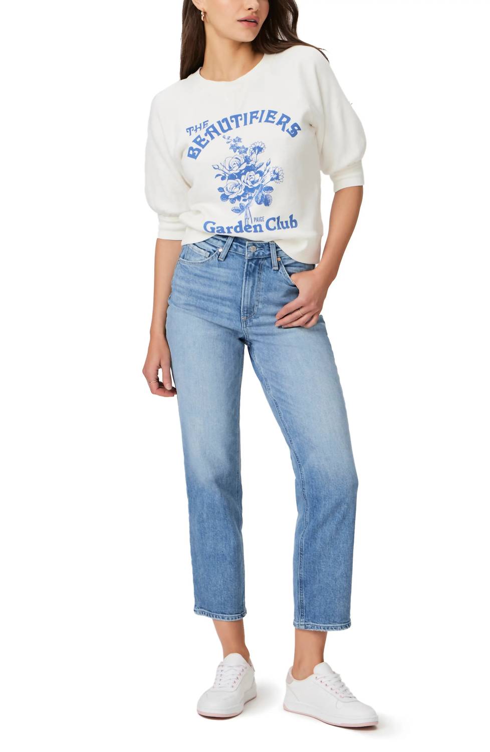Paige - Sarah Straight Ankle Jeans