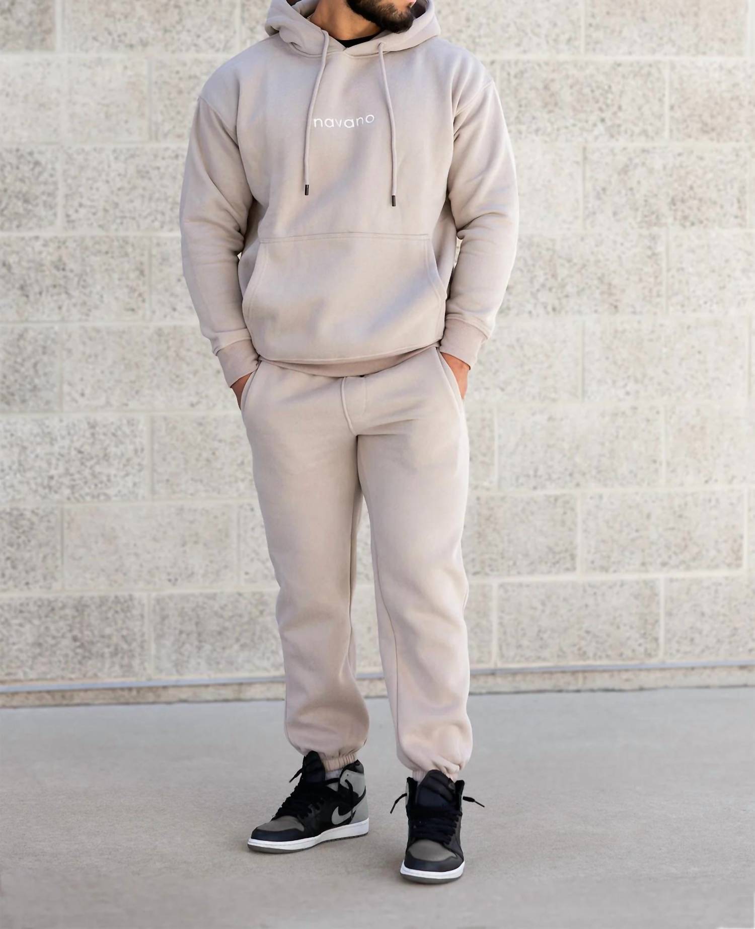 Navano - Unisex Pull-on Relaxed Fit Joggers