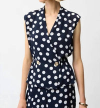 Joseph Ribkoff - Polka Dot Blouse