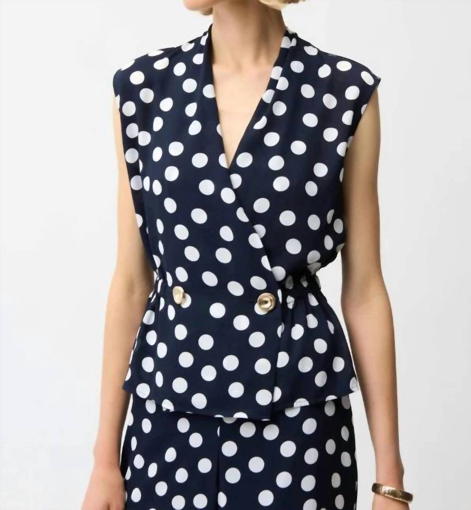 Joseph Ribkoff - Polka Dot Blouse