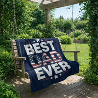Julia Rose - Men's Best Dad Ever Blanket