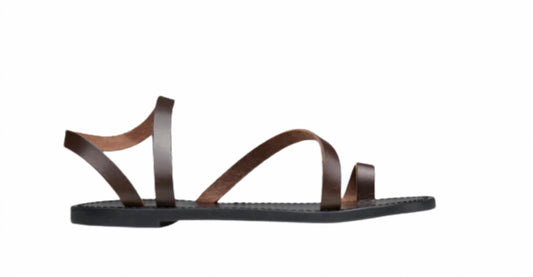 Ann Mashburn - Diagonal Strap Flat Sandal