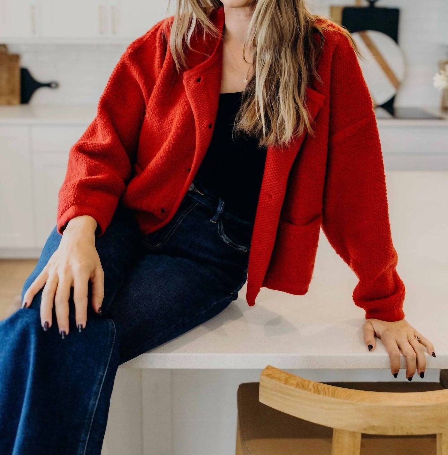 Mikarose - Button Front Cardigan