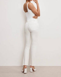 Good American - Soft Tech Good Icon Straight Jeans