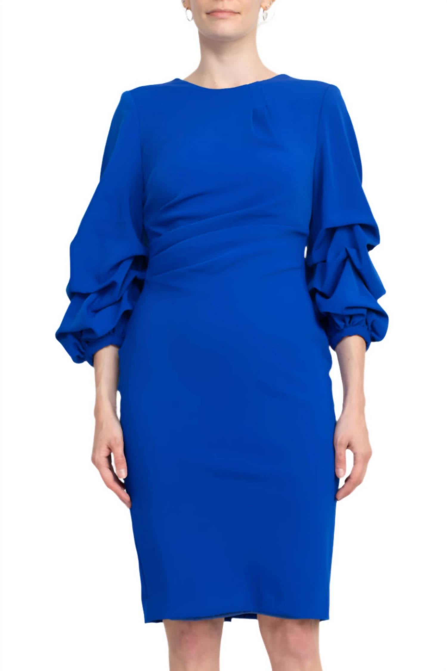 Alberto Makali - Women's Solid Crepe Dress