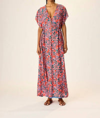 Natalie Martin - Monica Rayon Print Dress