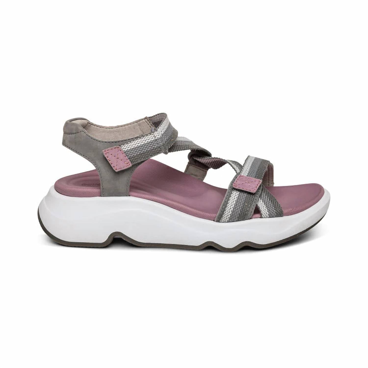 Aetrex - Women's Marz Adjustable Cross Strap Sandals