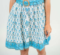 VICTORIA DUNN Callie Dress Capri Dress in blue - women's dress