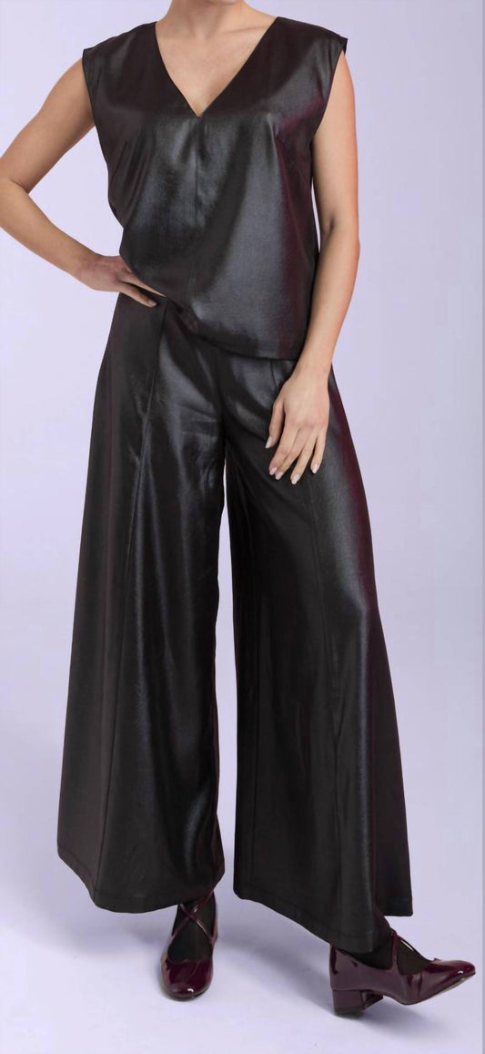 Anonyme - Depth Faux Leather Trouser