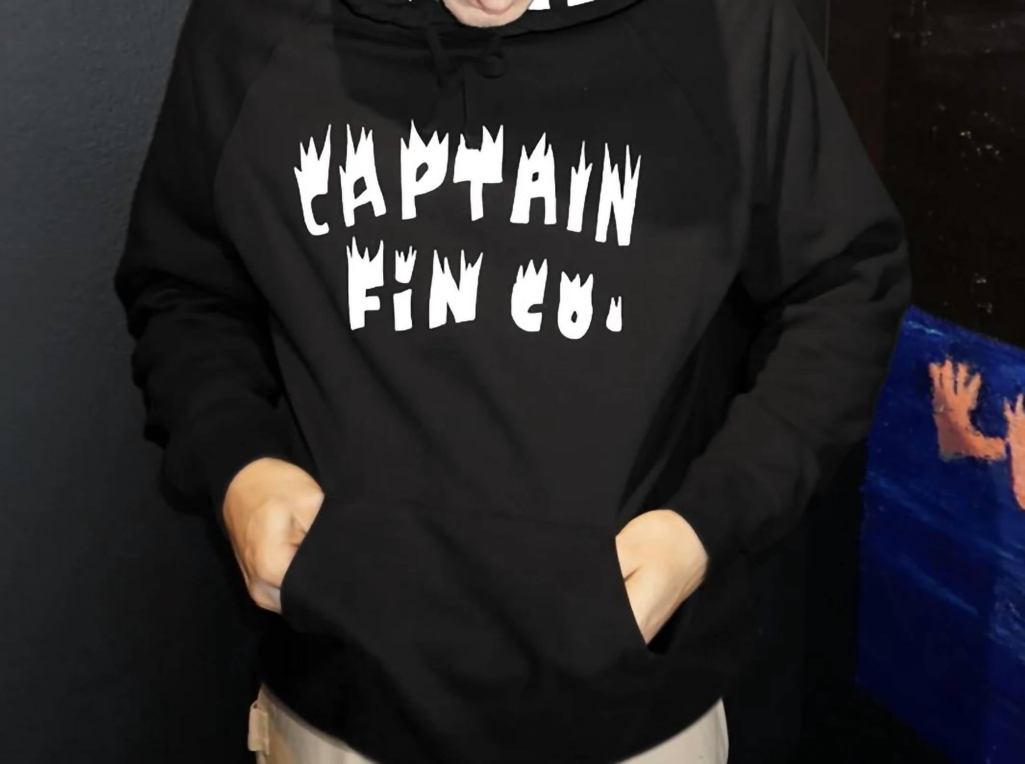 Captain Fin - Men's Downward Spiral Hoody