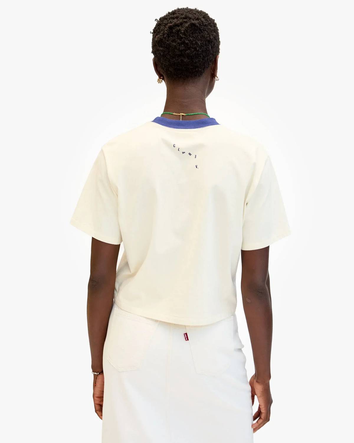 Clare V. - Le Carre Short Sleeve Tee