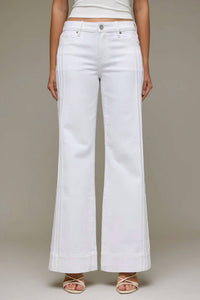 Hidden - Happi Pintuck Mid Rise Jean