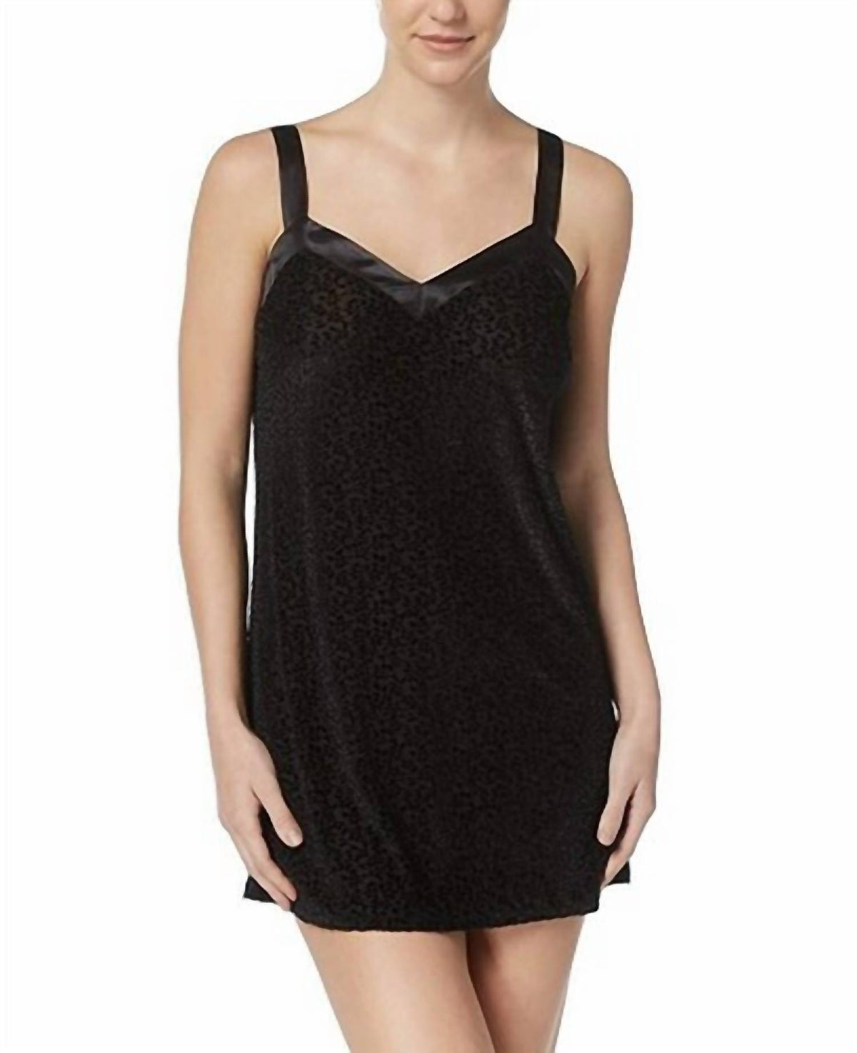 Flora Nikrooz - Intimate Burnout Sheer Velvet Chemise