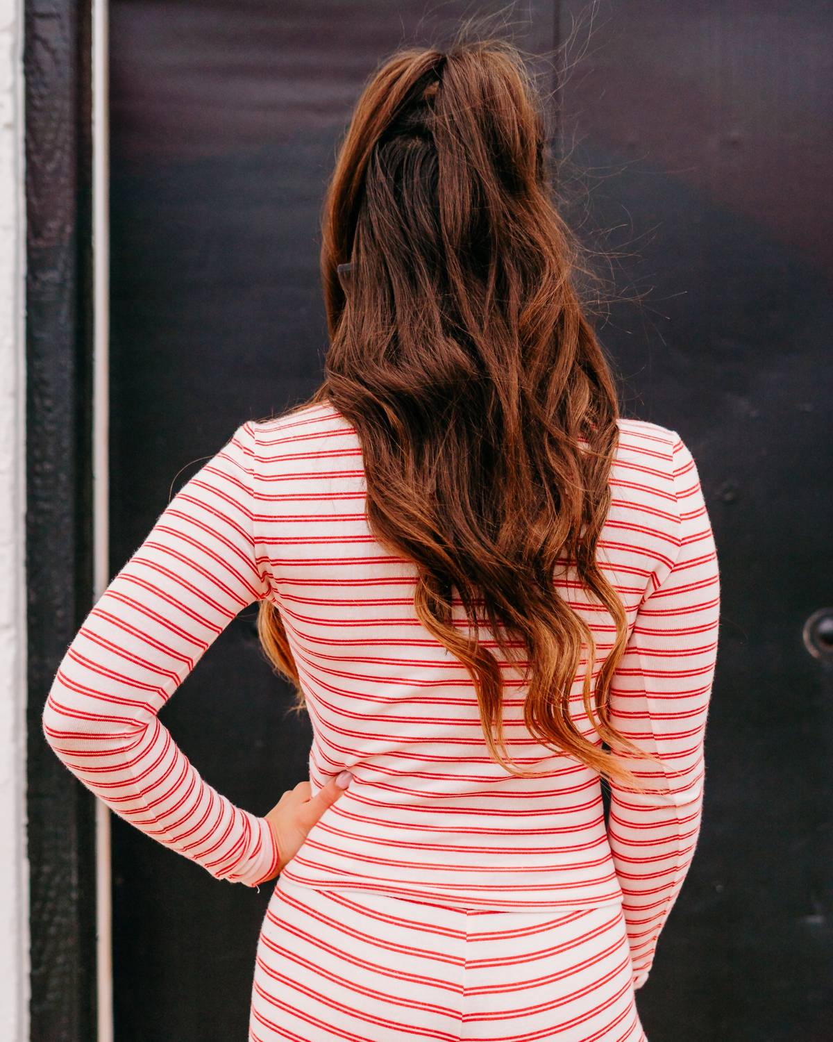 Z Supply - Night In Stripes Long Sleeve Top