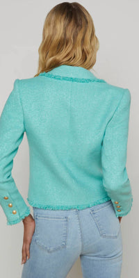 L'Agence - L'agence Sylvia Collared Jacket