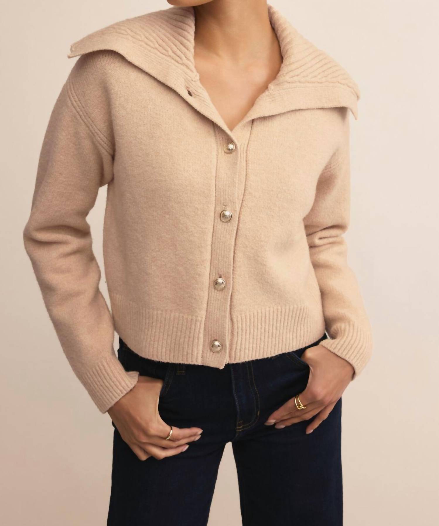 Z Supply - Large Collar Cardigan