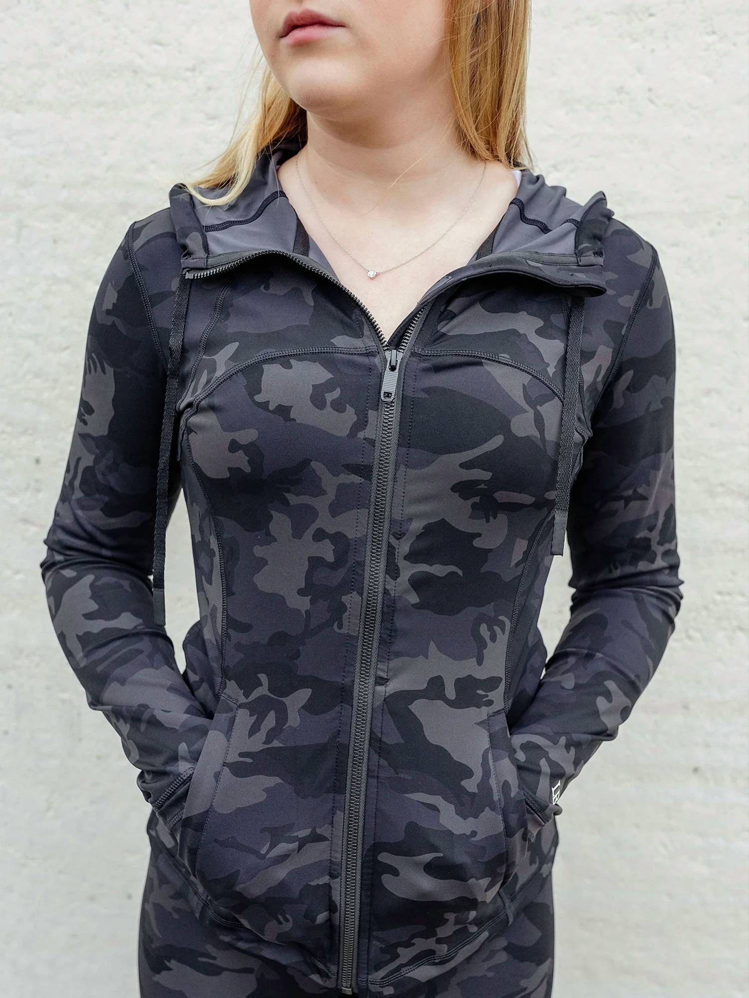 Lilac Blonde - Abigail Hooded Jacket