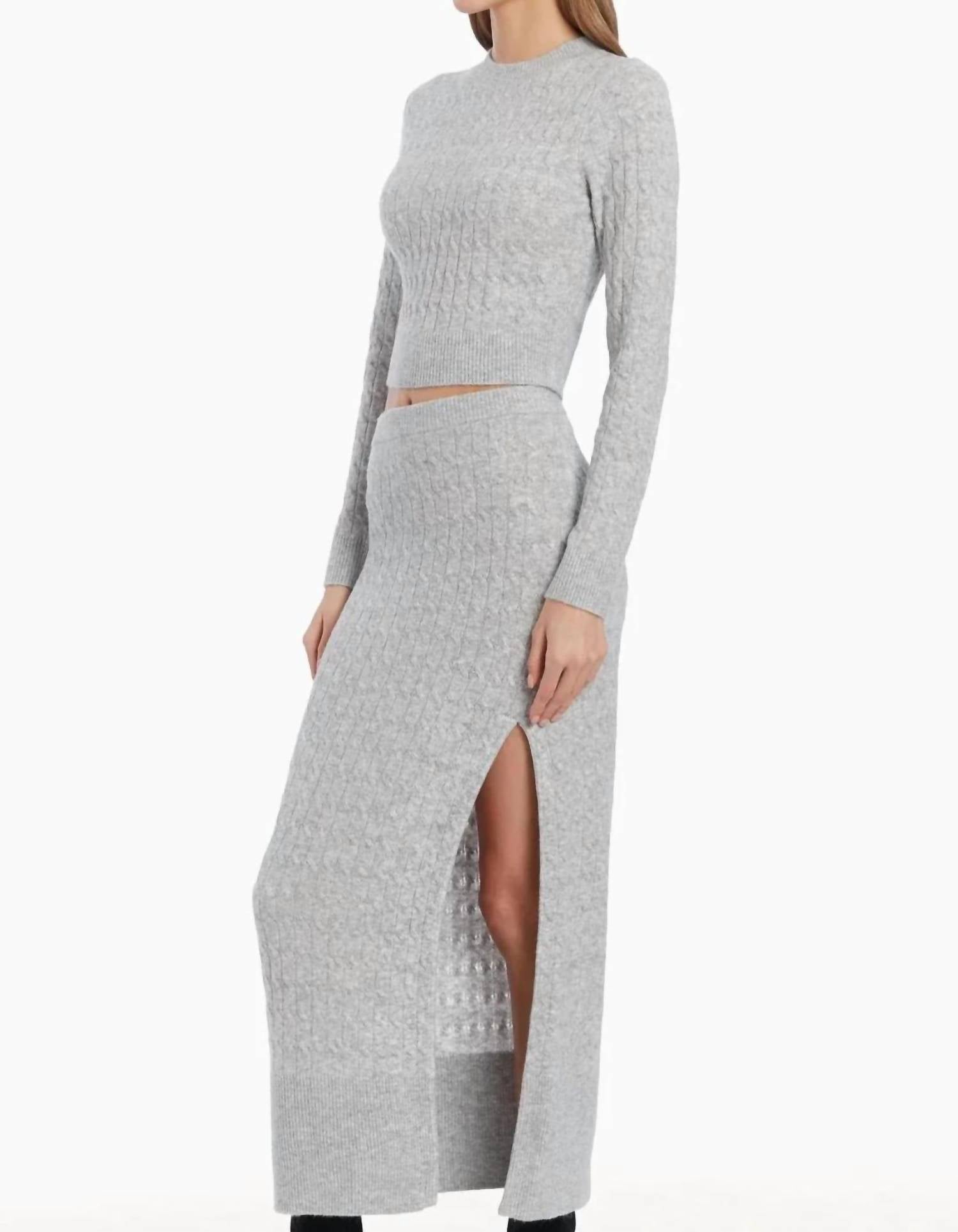 Amanda Uprichard - Isla Sweater Skirt Set